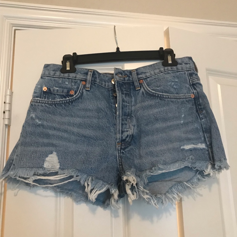 AGOLDE Parker vintage cut off short